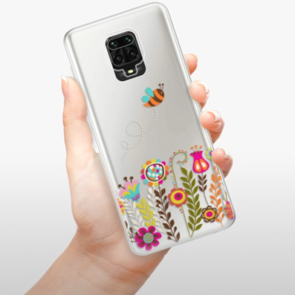 Silikonové pouzdro iSaprio - Xiaomi Redmi Note 9 Pro / Xiaomi Redmi Note 9S - Bee 01