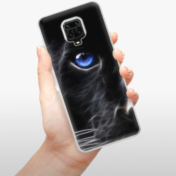 Silikonové pouzdro iSaprio - Xiaomi Redmi Note 9 Pro / Xiaomi Redmi Note 9S - Black Puma