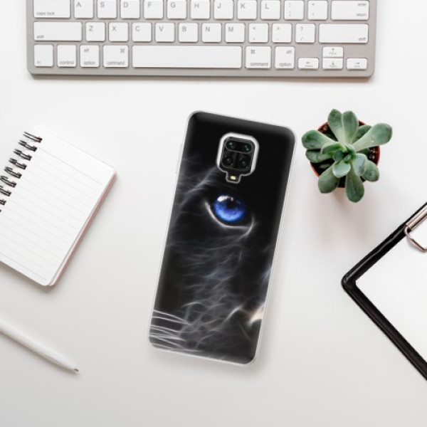 Silikonové pouzdro iSaprio - Xiaomi Redmi Note 9 Pro / Xiaomi Redmi Note 9S - Black Puma
