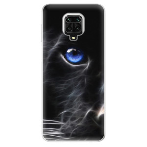 Silikonové pouzdro iSaprio - Xiaomi Redmi Note 9 Pro / Xiaomi Redmi Note 9S - Black Puma