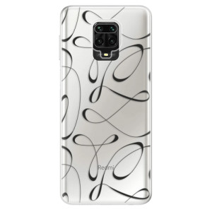 Silikonové pouzdro iSaprio - Xiaomi Redmi Note 9 Pro / Xiaomi Redmi Note 9S - Fancy black