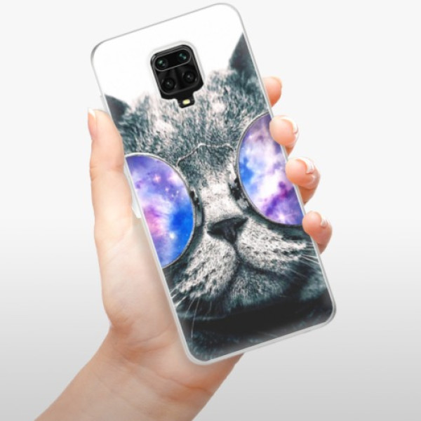 Silikonové pouzdro iSaprio - Xiaomi Redmi Note 9 Pro / Xiaomi Redmi Note 9S - Galaxy Cat
