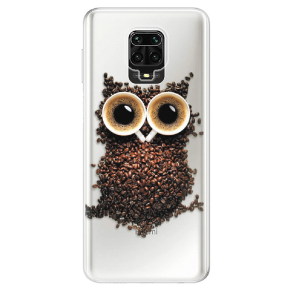 Odolné silikonové pouzdro iSaprio - Owl And Coffee - Xiaomi Redmi Note 9 Pro / Note 9S