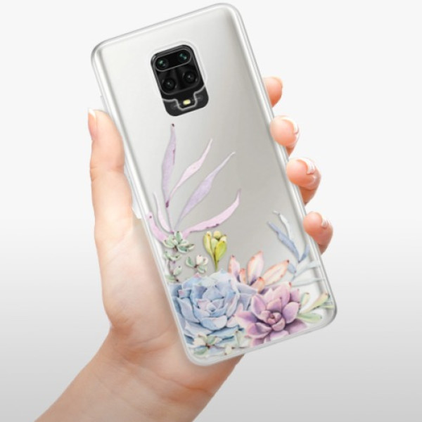 Silikonové pouzdro iSaprio - Xiaomi Redmi Note 9 Pro / Xiaomi Redmi Note 9S - Succulent 01