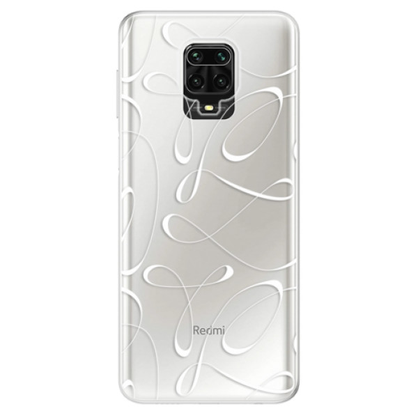 Odolné silikonové pouzdro iSaprio - Fancy - white - Xiaomi Redmi Note 9 Pro / Note 9S