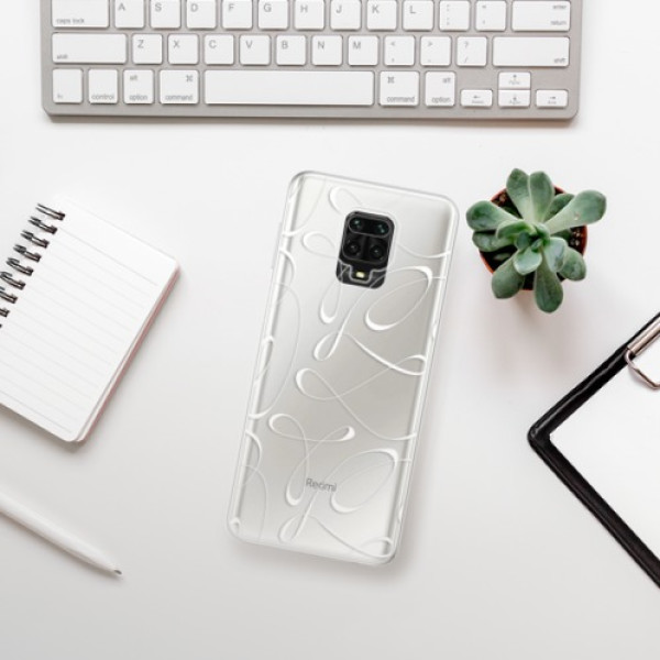 Silikonové pouzdro iSaprio - Xiaomi Redmi Note 9 Pro / Xiaomi Redmi Note 9S - Fancy white