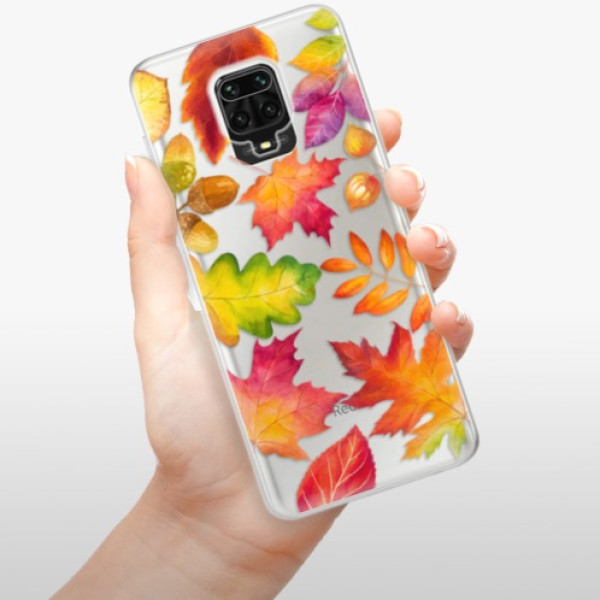 Silikonové pouzdro iSaprio - Xiaomi Redmi Note 9 Pro / Xiaomi Redmi Note 9S - Autumn Leaves 01