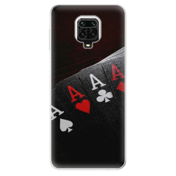 Silikonové pouzdro iSaprio - Poker na mobil Xiaomi Redmi Note 9 Pro / Xiaomi Redmi Note 9S (Silikonové odolné pouzdro, kryt, obal iSaprio s motivem Poker na mobil Xiaomi Redmi Note 9 Pro / Xiaomi Redmi Note 9S)