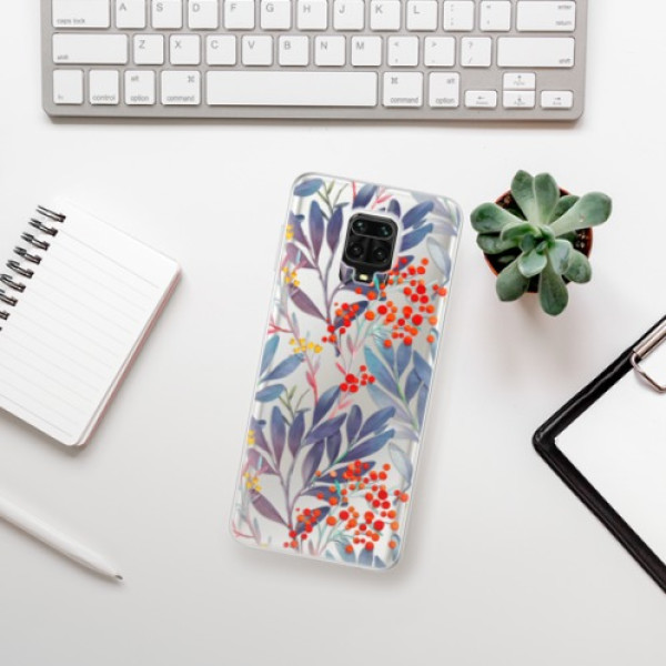 Silikonové pouzdro iSaprio - Xiaomi Redmi Note 9 Pro / Xiaomi Redmi Note 9S - Rowanberry