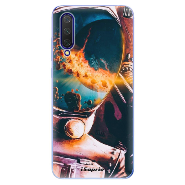 Silikonové pouzdro iSaprio - Astronaut 01 na mobil Xiaomi Mi 9 Lite (Silikonové odolné pouzdro, kryt, obal iSaprio s motivem Astronaut 01 na mobil Xiaomi Mi 9 Lite)