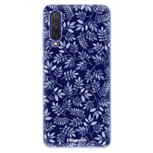 Silikonové pouzdro iSaprio - Blue Leaves 05 na mobil Xiaomi Mi 9 Lite