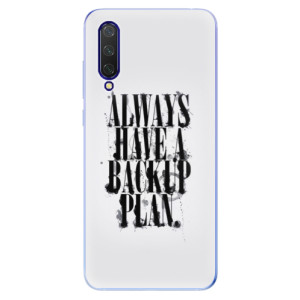 Silikonové pouzdro iSaprio - Backup Plan na mobil Xiaomi Mi 9 Lite