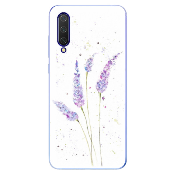 Silikonové pouzdro iSaprio - Lavender na mobil Xiaomi Mi 9 Lite (Silikonové odolné pouzdro, kryt, obal iSaprio s motivem Lavender na mobil Xiaomi Mi 9 Lite)