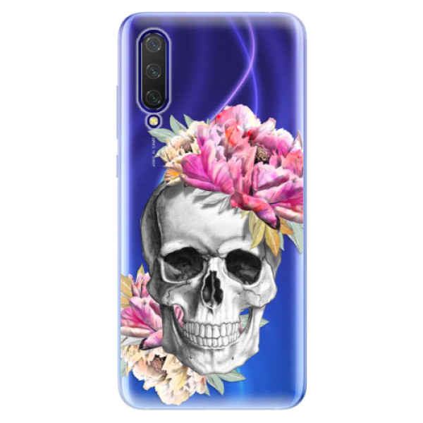 Odolné silikonové pouzdro iSaprio - Pretty Skull - Xiaomi Mi 9 Lite