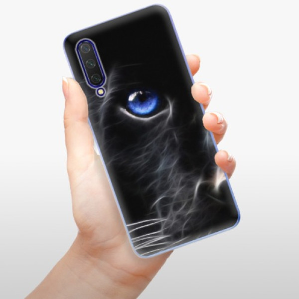 Silikonové pouzdro iSaprio - Xiaomi Mi 9 Lite - Black Puma