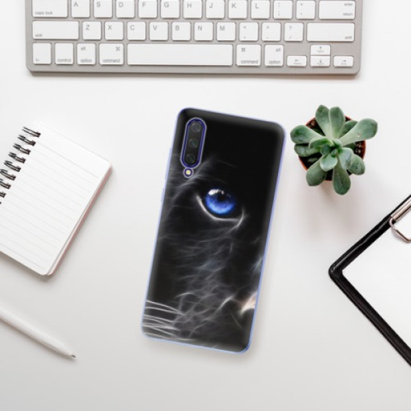 Silikonové pouzdro iSaprio - Xiaomi Mi 9 Lite - Black Puma