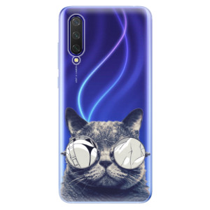 Silikonové pouzdro iSaprio - Crazy Cat 01 na mobil Xiaomi Mi 9 Lite
