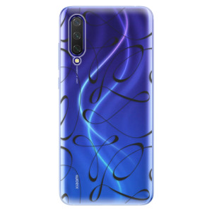Silikonové pouzdro iSaprio - Fancy - black na mobil Xiaomi Mi 9 Lite
