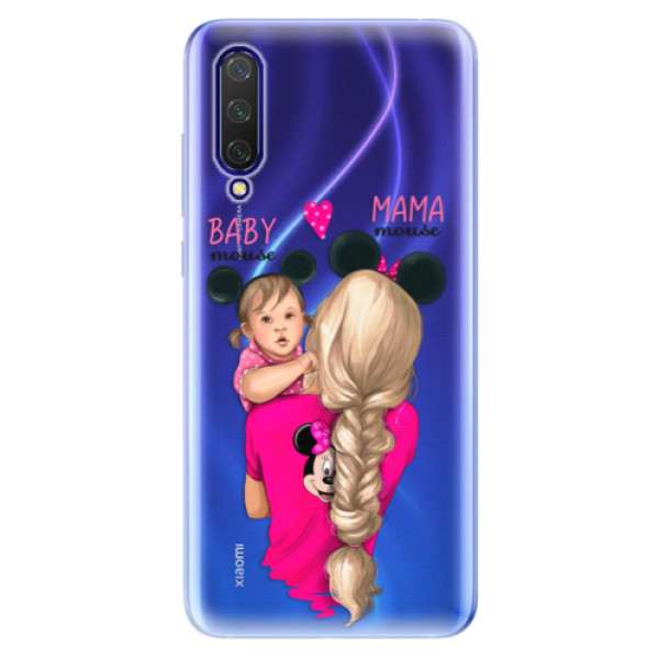 Odolné silikonové pouzdro iSaprio - Mama Mouse Blond and Girl - Xiaomi Mi 9 Lite