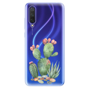 Silikonové pouzdro iSaprio - Cacti 01 na mobil Xiaomi Mi 9 Lite