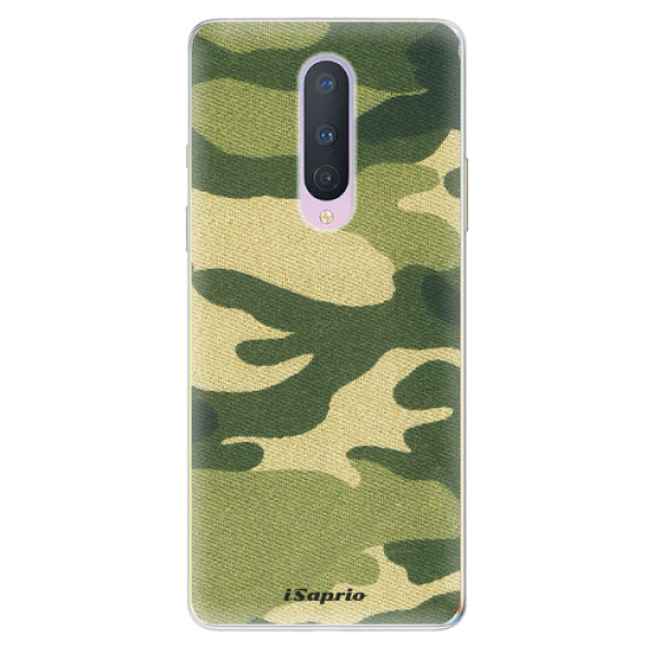 Odolné silikonové pouzdro iSaprio - Green Camuflage 01 - OnePlus 8