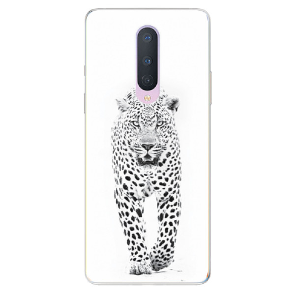 Odolné silikonové pouzdro iSaprio - White Jaguar - OnePlus 8