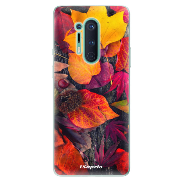Odolné silikonové pouzdro iSaprio - Autumn Leaves 03 - OnePlus 8 Pro