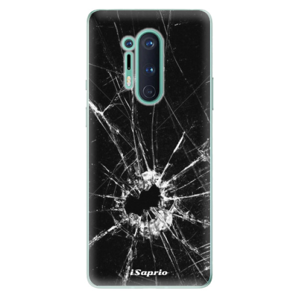 Odolné silikonové pouzdro iSaprio - Broken Glass 10 - OnePlus 8 Pro