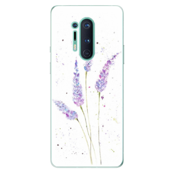 Odolné silikonové pouzdro iSaprio - Lavender - OnePlus 8 Pro