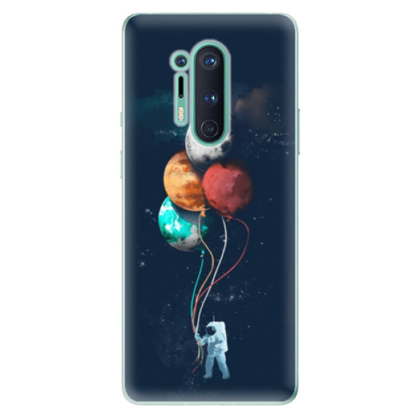 Odolné silikonové pouzdro iSaprio - Balloons 02 - OnePlus 8 Pro