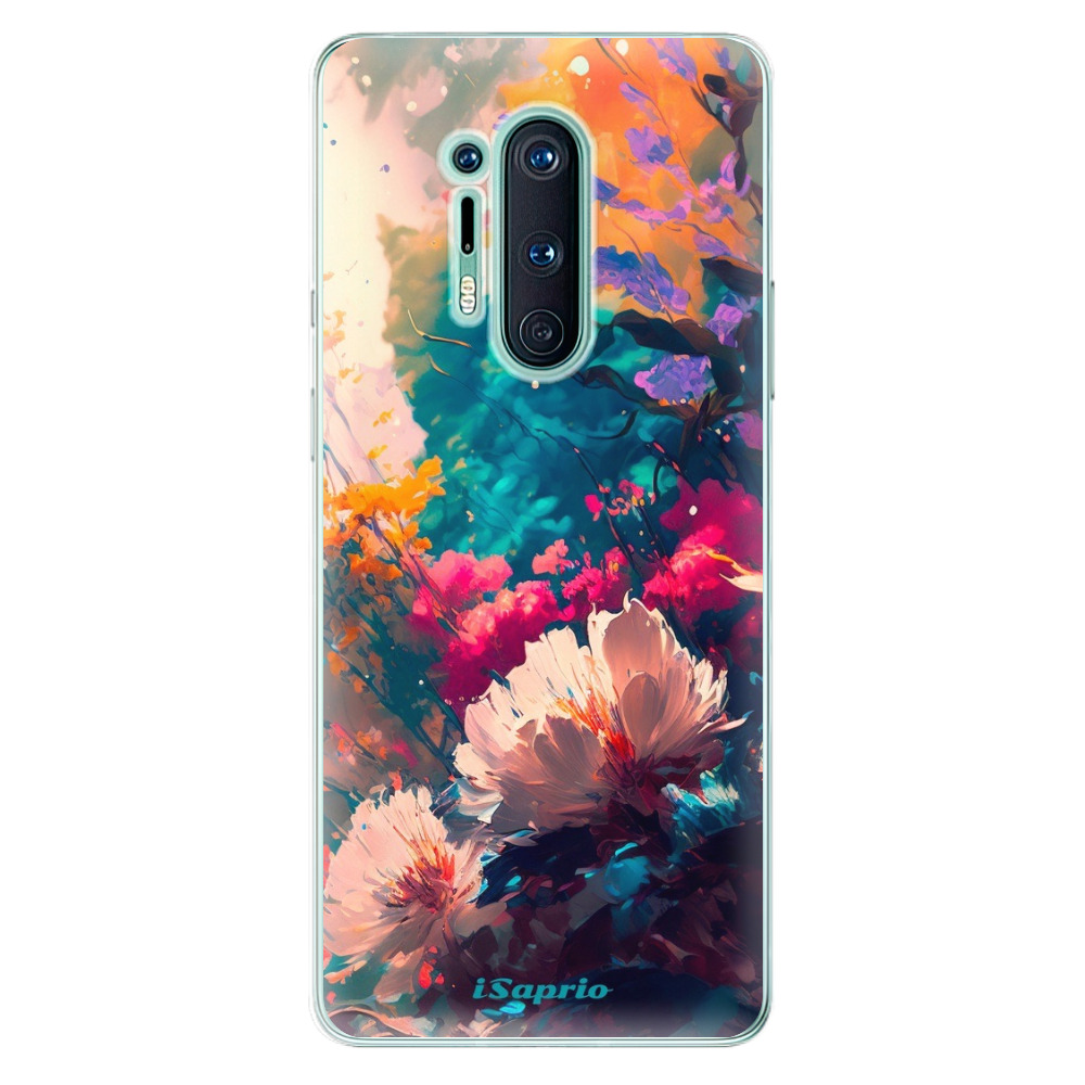 Odolné silikonové pouzdro iSaprio - Flower Design - OnePlus 8 Pro