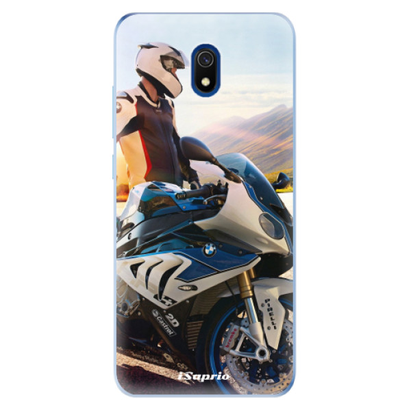 Odolné silikonové pouzdro iSaprio - Motorcycle 10 - Xiaomi Redmi 8A