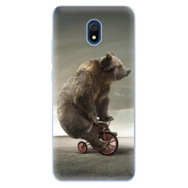 Odolné silikonové pouzdro iSaprio - Bear 01 na mobil Xiaomi Redmi 8A (Odolný silikonový kryt, obal, pouzdro iSaprio s motivem Bear 01 na mobilní telefon Xiaomi Redmi 8A)