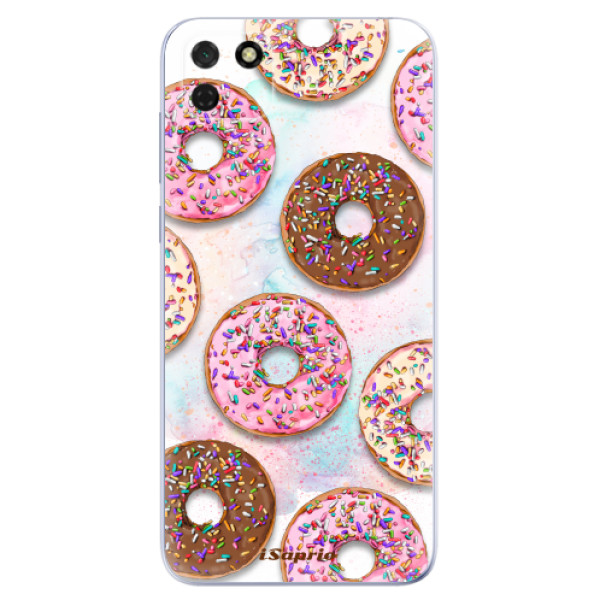 Odolné silikonové pouzdro iSaprio - Donuts 11 - Huawei Y5p