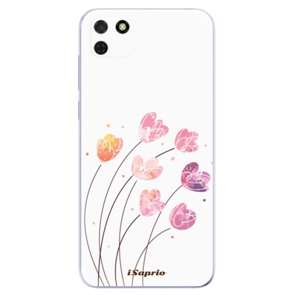Odolné silikonové pouzdro iSaprio - Flowers 14 - Huawei Y5p