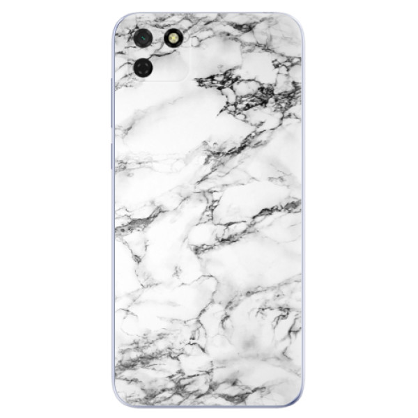 Odolné silikonové pouzdro iSaprio - White Marble 01 - Huawei Y5p