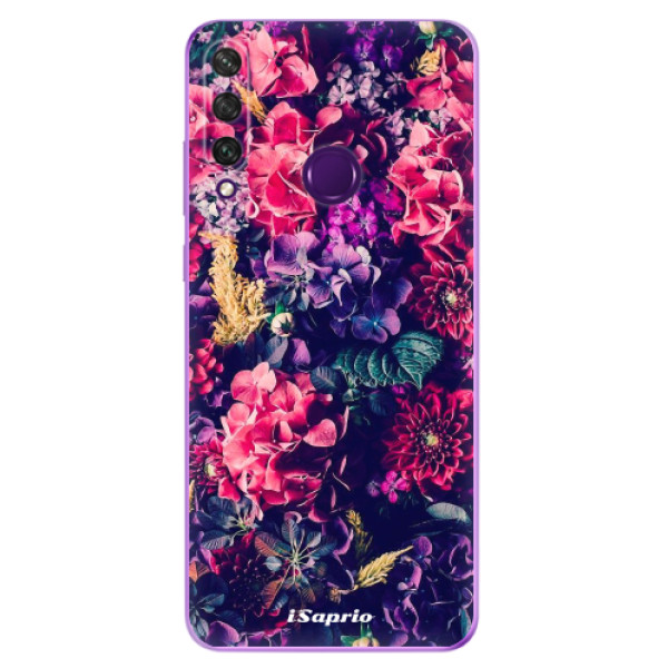 Odolné silikonové pouzdro iSaprio - Flowers 10 na mobil Huawei Y6p (Odolný silikonový kryt, obal, pouzdro iSaprio s motivem Flowers 10 na mobilní telefon Huawei Y6p)