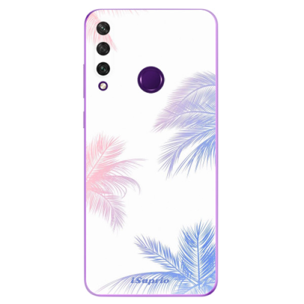 Odolné silikonové pouzdro iSaprio - Digital Palms 10 - Huawei Y6p