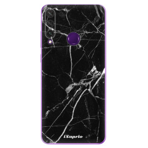 Odolné silikonové pouzdro iSaprio - Black Marble 18 na mobil Huawei Y6p