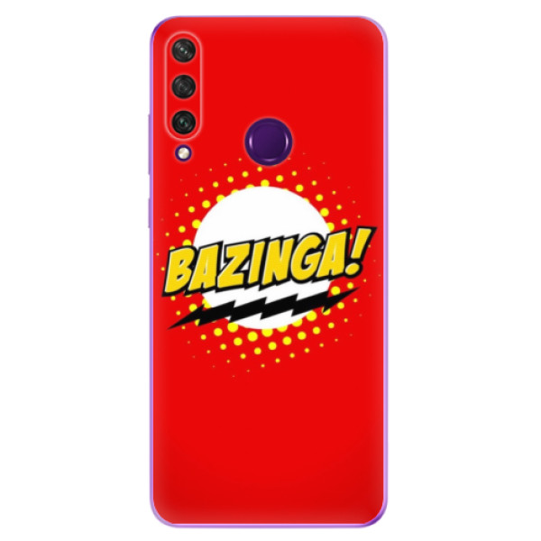Odolné silikonové pouzdro iSaprio - Bazinga 01 na mobil Huawei Y6p (Odolný silikonový kryt, obal, pouzdro iSaprio s motivem Bazinga 01 na mobilní telefon Huawei Y6p)