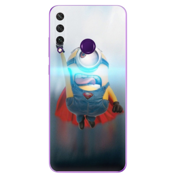 Odolné silikonové pouzdro iSaprio - Mimons Superman 02 - Huawei Y6p