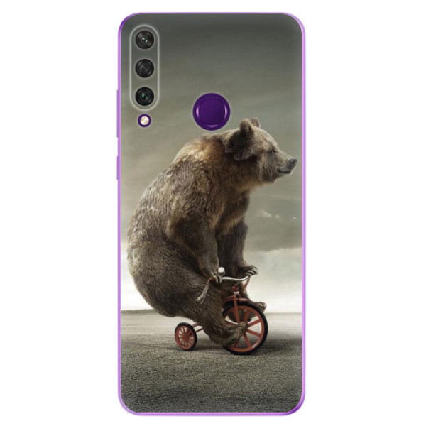 Odolné silikonové pouzdro iSaprio - Bear 01 na mobil Huawei Y6p (Odolný silikonový kryt, obal, pouzdro iSaprio s motivem Bear 01 na mobilní telefon Huawei Y6p)