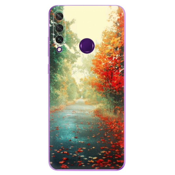 Odolné silikonové pouzdro iSaprio - Autumn 03 na mobil Huawei Y6p (Odolný silikonový kryt, obal, pouzdro iSaprio s motivem Autumn 03 na mobilní telefon Huawei Y6p)