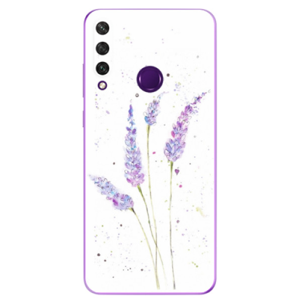 Odolné silikonové pouzdro iSaprio - Lavender na mobil Huawei Y6p (Odolný silikonový kryt, obal, pouzdro iSaprio s motivem Lavender na mobilní telefon Huawei Y6p)