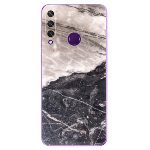Odolné silikonové pouzdro iSaprio - BW Marble na mobil Huawei Y6p