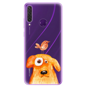 Odolné silikonové pouzdro iSaprio - Dog And Bird na mobil Huawei Y6p