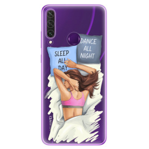 Odolné silikonové pouzdro iSaprio - Dance and Sleep na mobil Huawei Y6p