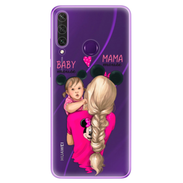Odolné silikonové pouzdro iSaprio - Mama Mouse Blond and Girl - Huawei Y6p