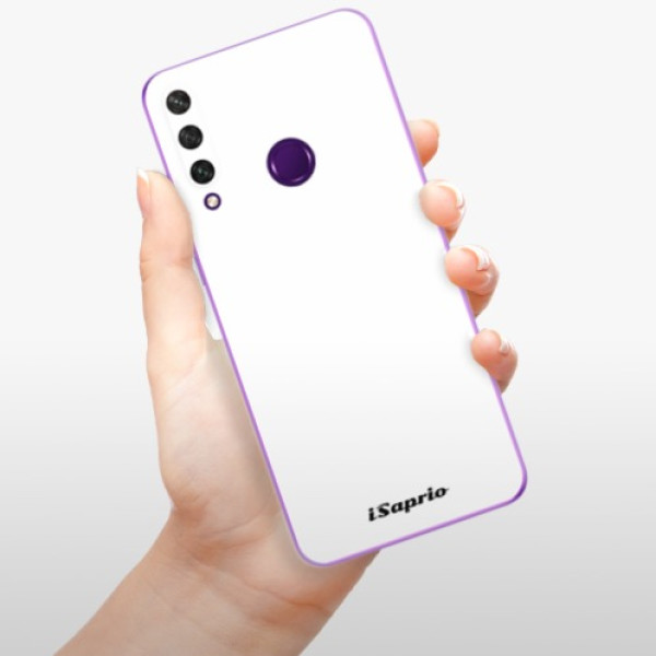 Odolné silikonové pouzdro iSaprio - 4Pure - bílé na mobil Huawei Y6p - VÝPRODEJ