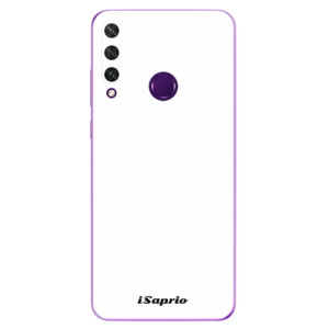 Odolné silikonové pouzdro iSaprio - 4Pure - bílé na mobil Huawei Y6p